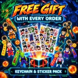 Free Keychain & Sticker Pack